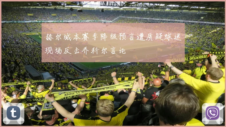 赫尔城本赛季降级预言遭质疑球迷现场反击乔科尔言论